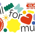 CLAMORE FESTIVAL 2026 (9° ed.) – BERGAMO Potrebbe essere un contenuto grafico raffigurante il seguente testo "FESTIVAL DIFFUSO @ BERGAMO CLAMVRE Call 21-28 GIUGNO 2026 ្ា IN CLAMUTA * for for LINK BIO ዚታ +i music"