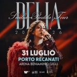 DELIA – 31.07.26 – Porto Recanati, Arena Beniamino Gigli DELIA – 31.07.26 – Porto Recanati, Arena Beniamino Gigli a Porto Recanati (MC) il 31 luglio 2026