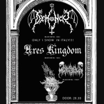 Demoncy // Ares Kingdom // End at Centrale rock pub Potrebbe essere un'immagine raffigurante il seguente testo "0 IBLACKMETAL-USA) И IBLACKMETAL METAL USA) ONLY SHOW IN ITALY!!!! Ares Lingdom IDEATH DEATHMETAL-USAI METAL සවන IBLACK (BLACKMETAL-ITALYI METAL ITALYI DOOR: DOOR:20.30 20.30 SUNDAY 19 APRIL CENTRALE ROCK PUB"