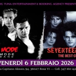 DEPECHE MODE tribute THE TRASH MODE + THE CURE tribute SEVENTEEN SECONDS | VINILE CLUB, ROSA’ (VI) Potrebbe essere un'immagine raffigurante il seguente testo "VINILE BIG TUNA ENTERTAINMENT AENTERTANMENTEBOOKING.GENCYPRE e BOOKING AGENCY PRESENTS e THE TRASH MODE DEPECHE MODE TE BAND VENERDÌ 6 FEBBRAIO 2026 VINILE Via Capitano Alessio, 94. 36027 Rosà VI Cell. 347 160 1429 SEVENTEEN SECONDS THE BEST CURE TRIBUTE BIG TUNAMGMT TUNA ENITENTANMENT&BOOKINGAGENCY"