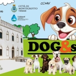 Dog & Show 2026 Potrebbe essere un disegno raffigurante il seguente testo "慢 27 SETTEMBRE 2026 VILLADRAGHI VILLA DRAGHI MONTEGROTTO GROTTO TERME PD MONTE I EDIZIONE CITTÀ DI MONTEGROTTO TERME COMX #K THERMAE MONTIROTTO ABANO BANO MONTIGROTTO DOG&SHOV SHOW"