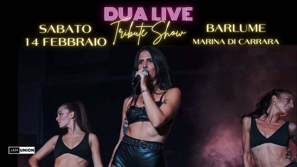 Evento DUA LIVE Barlume – Marina di Carrara Locandina DUA LIVE Barlume – Marina di Carrara - sabato 14 febbraio ore 21:30 - 23:30