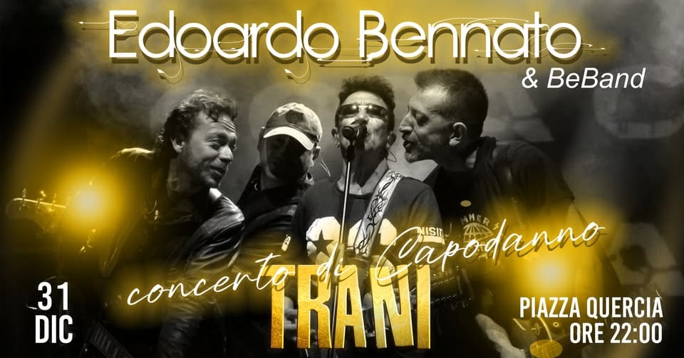 Evento Edoardo Bennato – Capodanno a TRANI Locandina Edoardo Bennato – Capodanno a TRANI - mercoledì 31 dicembre ore 22:00 - 00:00