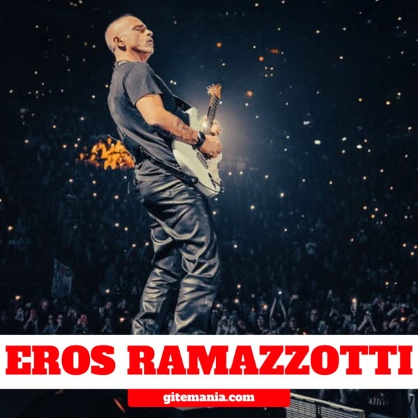 Evento Eros Ramazzotti – Napoli 13 Giugno 2026 Locandina Eros Ramazzotti – Napoli 13 Giugno 2026 - sabato 13 giugno ore 13:00 - 15:00