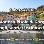 Escursione sull’isola di Gorgona: scogli, sentieri e rinascita Escursione sull’isola di Gorgona scogli, sentieri e rinascita a Livorno (LI) il 22 agosto 2026