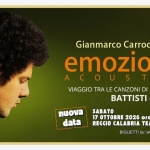 Gianmarco Carroccia – EMOZIONI Acoustic Nessuna descrizione della foto disponibile.