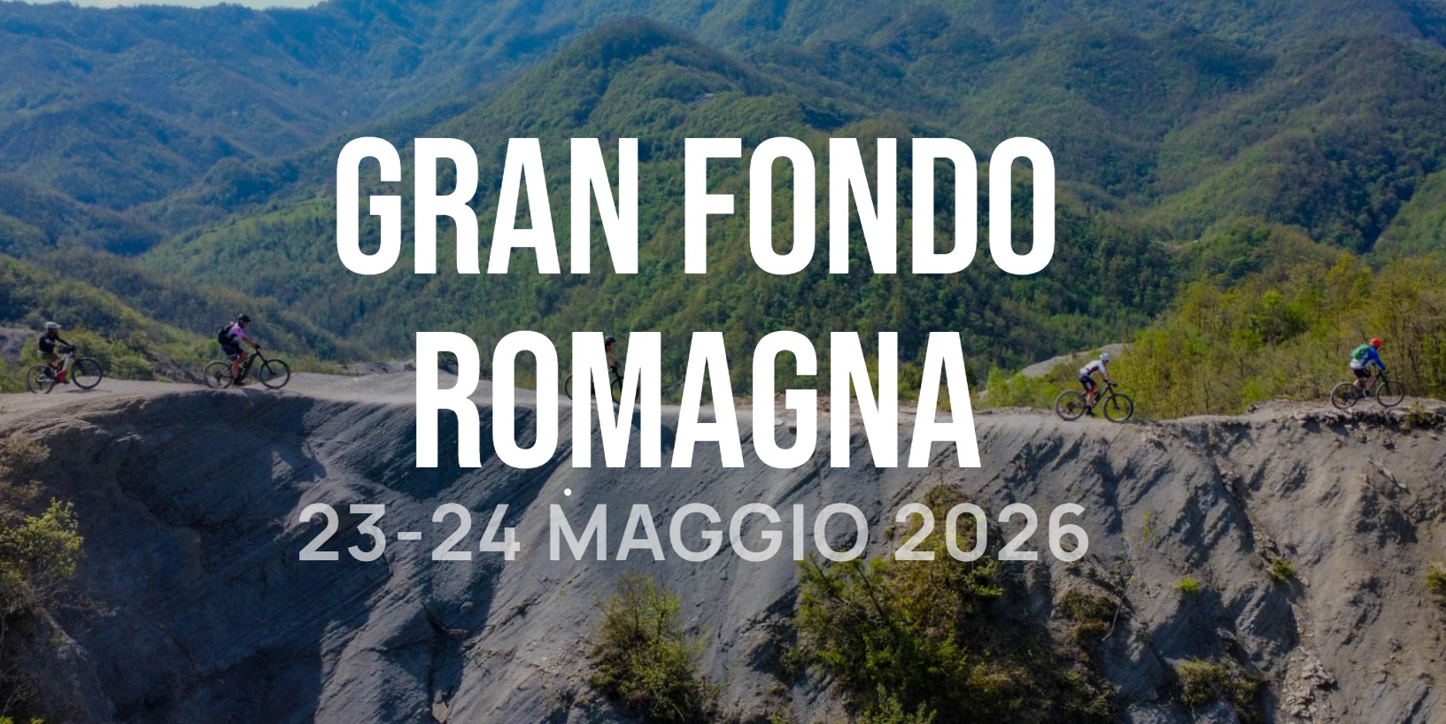 Evento Granfondo Romagna 2026 Locandina Granfondo Romagna 2026 - da sabato 23 maggio - domenica 24 maggio 2026 ore 10:00 ore 15:00