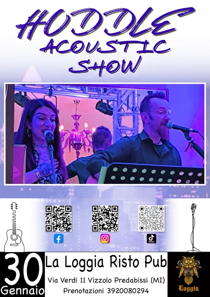Evento Huddle acoustic duo live – La Loggia Locandina Huddle acoustic duo live – La Loggia - venerdì 30 gennaio ore 21:30 - 23:30