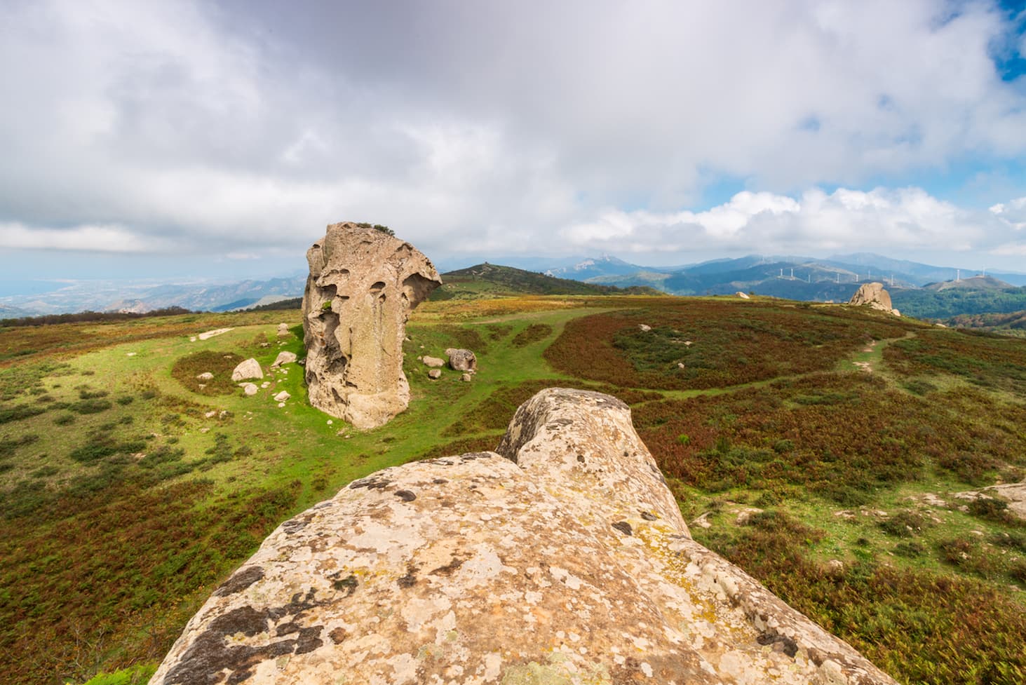 Il bosco di Malabotta e le rocce misteriose dell’Argimusco Potrebbe essere un'immagine raffigurante castello e Arthur's Seat