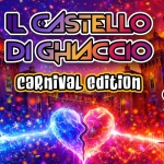 Il Castello di Ghiaccio – Carnival Edition Potrebbe essere un'immagine raffigurante cuore e il seguente testo "14-15 FebbRaio 2026 LeASTELLO DI CHИcCO CaRnivaL edition Feshion VENI AASTELLO CASTELLOESTENS LOESTEN ESTENSE FERRARA"