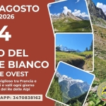 IL GIRO DEL MONTE BIANCO: versante ovest Il Giro Del Monte Bianco Versante Ovest a Courmayeur il 9 agosto 2026