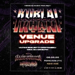 Kublai Khan TX + Malevolence + Dying Wish @Revolver, Venezia Potrebbe essere un'immagine raffigurante il seguente testo "KUURI AI UEHAN WITH ل_حج MOSTR PCCETKR 地は BLOOP BLOOP DICE T AB 08.06.26 VENICEREVOLVER VENICE REVOLVER V"