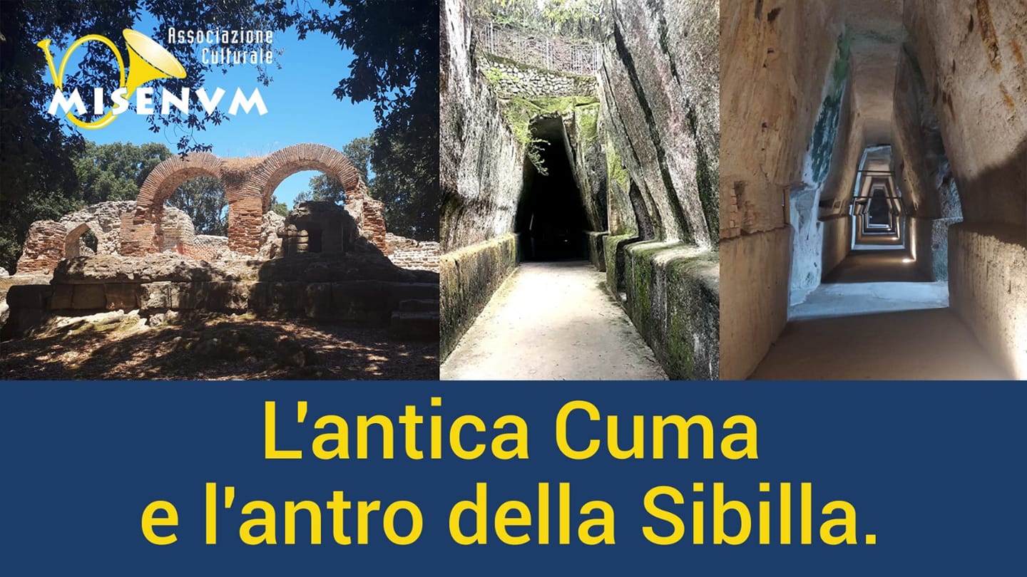 Evento L’antica Cuma e l’antro della Sibilla Locandina L’antica Cuma e l’antro della Sibilla - domenica 19 aprile ore 10:15 - 12:30