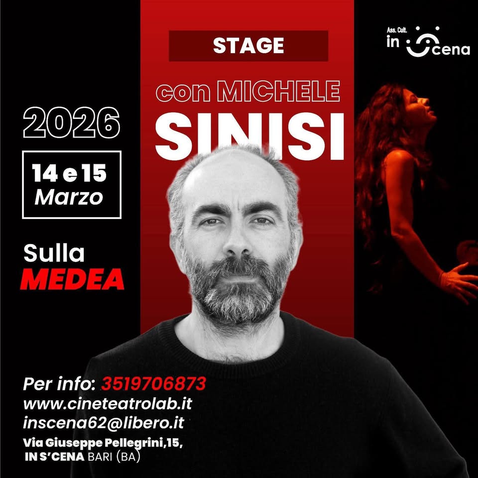 Evento Medea Locandina Medea - sabato 14 marzo ore 10:00 - 12:00