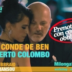 Milonga Si al Das con Lucia Conde de Ben e Alberto Colombo Milonga Si al Das con Lucia Conde de Ben e Alberto Colombo a Bologna (BO) il 28 febbraio 2026