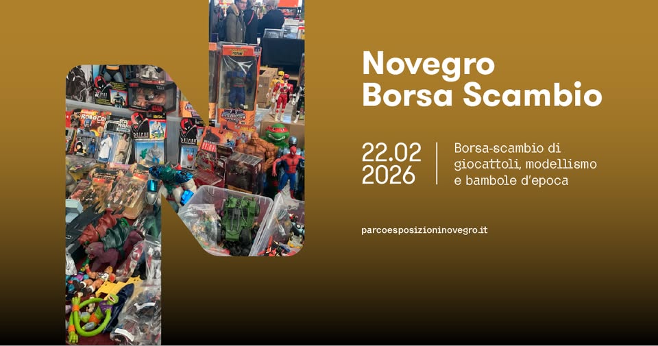 Evento Novegro Borsa Scambio Locandina Novegro Borsa Scambio - domenica 22 febbraio ore 09:00 - 16:00