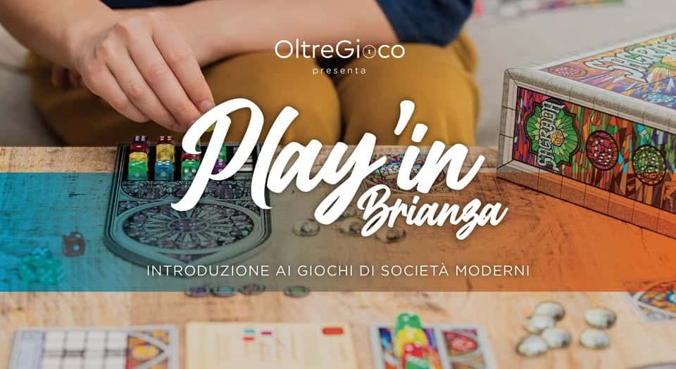 Potrebbe essere un'immagine raffigurante giocattolo per bambini e il seguente testo "OltreGioco presenta A Mlay'in 'in INTRODUZIONE AI GIOCHI DI SOCIETA MODERNI"