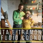 Polenta e Tramonto al Rifugio Cognolo Potrebbe essere un'immagine raffigurante il seguente testo "POLENTAE POLENTAETRAMO E ETRAMONTO R A TR AL RIFUGIO RIF COGNOLO O CAMMINESPLORATORI"