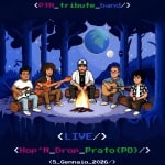 RUBAMI LA NOTTE LIVE @ HOP ‘N DROP Potrebbe essere un'illustrazione raffigurante tromba e il seguente testo "<Rubami_la_notte/ (Rubam <PTN_tribute_band/ ibute_band/ ኑ <PTN_tr tr (LIVE> ኑ (HOP p'N_Drop_Prato(PO) Drop_Prato (PO) <5_Gennaio_2026/ 2026/> h22:00 D0 f Rubani La Notte rubamilanotte_tribute tte PTN Tribute ONSTAGE Ο onstage_spettacoli www oNS www.onstagespettacoli.it tacoli.."