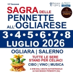 Sagra delle Pennette all’Ogliarese ~ 18ª edizione Sagra delle Pennette all’Ogliarese 18a edizione a Salerno (SA) il 3 luglio - 8 luglio 2026