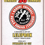 SERATA BENEFIT SERIGRAFIA TICINESE Potrebbe essere un'immagine raffigurante il seguente testo "CO18 e SERIGRAFIA TICINESE PRESENTANO: VENERDI' 30 GENNAIO GRANDI BO SUGGESSI. 87130.1 JUKE o ROGENO FraIN ΑΤRΔΙRΝΑ ALL' MYSICA A SEGUIRE DJ SET BY LELEPROX JUNGLE / DRUM & BASS OPEN ACT: DYNAMITE DJ SET COX18 VIA CONCHETTA, 18 MILANO START H.22:00 END H.02:00"