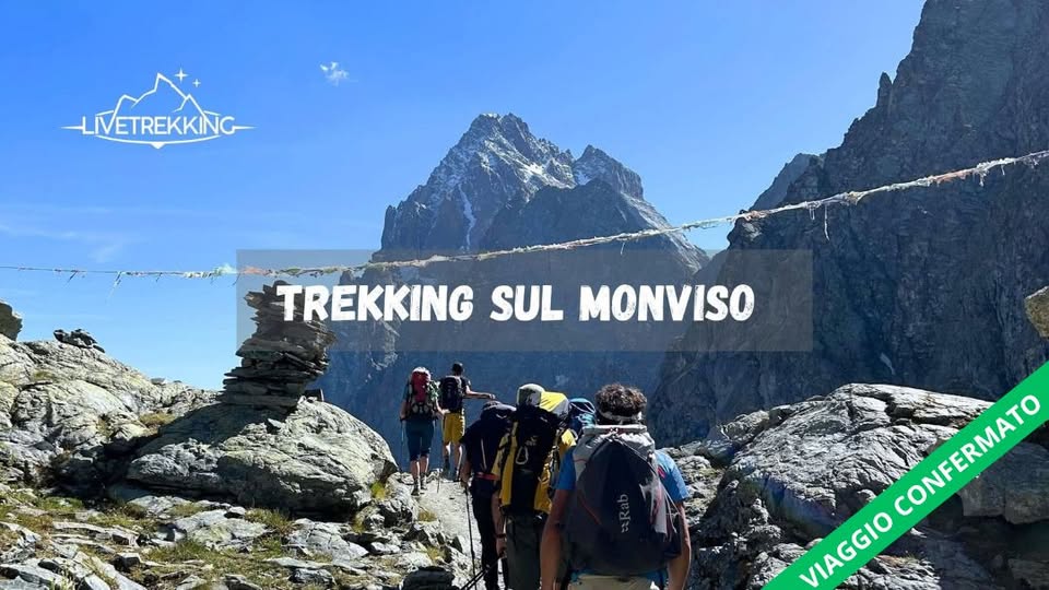 Evento Trekking sul Monviso Locandina Trekking sul Monviso - da lunedì 27 luglio - mercoledì 29 luglio 2026 ore 10:00 ore 16:00