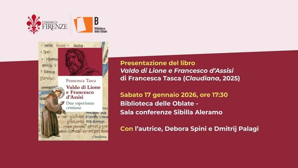 Valdo di Lione e Francesco d’Assisi. Due esperienze cristiane Potrebbe essere un contenuto grafico raffigurante testo