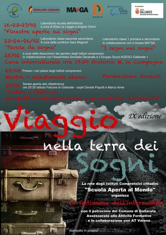 Viaggio nella terra dei sogni – Intercultura Potrebbe essere un'immagine raffigurante testo