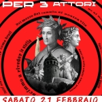 34 CANTI PER 3 ATTORI 34 Canti Per 3 Attori a Sarmede (TV) il 21 febbraio 2026