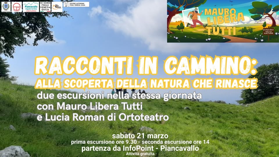 Evento A Piancavallo Racconti in cammino alla scoperta della natura che rinasce Locandina A Piancavallo Racconti in cammino alla scoperta della natura che rinasce - sabato 21 marzo ore 09:30 - 11:30