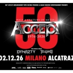 ACCEPT – Half a Century of Metal 1976-2026 | Milano, Alcatraz ACCEPT – Half a Century of Metal 1976 – 2026 Milano, Alcatraz a Milano (MI) il 2 dicembre 2026