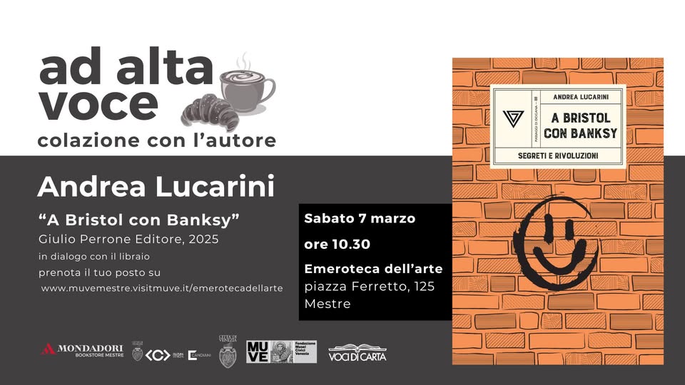 Evento AD ALTA VOCE – Colazione con l’autore Andrea Lucarini Locandina AD ALTA VOCE – Colazione con l’autore Andrea Lucarini - sabato 7 marzo ore 10:30 - 12:30
