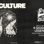 Agriculture + Ponte Del Diavolo unica data italiana al Legend Club Milano Potrebbe essere un'immagine raffigurante il seguente testo "AGRICULTURE Pour រាក្រេលា Llie odyssev bookng UNICA DATA ITALIANA 9 GIUGNO 2026 LEGEND CLUB VIALE ENRICO FERMI 98 MILANO PORTE H. .20,00 NOWFLENSING.COM COM LEGENDCLUB IaII- HARDSTST HARD FEALOMGA"