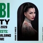 Alibi Party – 13 e 14 marzo 2026 – Ospiti speciali: Priscilla Salerno e Freya Ferrari Potrebbe essere un'immagine raffigurante il seguente testo "muE ALIBI PARTY 13-14 MARZO 2026 SPECIAL GUESTS: PRISCILLA SALERNO FREYA FERRARI mamm ع3 MARZO 14 SABATD"