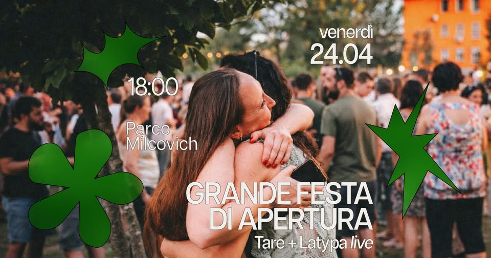 Evento Arcella Bella – Grande festa di apertura Locandina Arcella Bella – Grande festa di apertura - venerdì 24 aprile ore 18:00 - 20:00