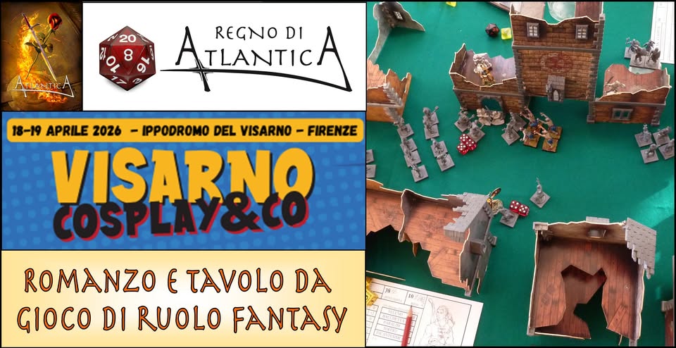 Evento Atlantica al Visarno C&C 2026 Locandina Atlantica al Visarno C&C 2026 - da sabato 18 aprile - domenica 19 aprile 2026 ore 10:00 ore 20:00