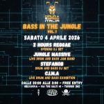 BASS IN THE JUNGLE VOL.1 🎛️ Bass In The Jungle Vol.1 a Turbigo (MI) il 4 aprile 2026