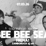 BEE BEE SEA + FRENA! live al Colorificio Kroen BEE BEE SEA FRENA! live al Colorificio Kroen a Verona (VR) il 7 marzo 2026
