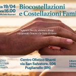 Biocostellazioni e Costellazioni Familiari a Puglianello (BN) Biocostellazioni e Costellazioni Familiari a Puglianello (BN) a Puglianello (BN) il 19 aprile 2026