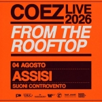 COEZ – 04.08.26 – Assisi, Rocca Maggiore – SUONI CONTROVENTO Coez – 04.08.26 – Assisi, Rocca Maggiore – Suoni Controvento a Assisi (PG) il 4 agosto 2026