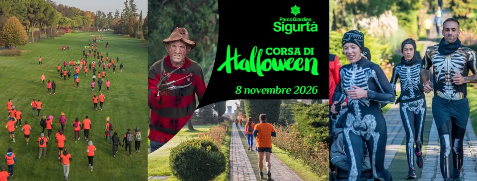 Evento Corsa Di Halloween 2026 Locandina Corsa Di Halloween 2026 - domenica 8 novembre ore 09:00 - 13:00