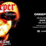 Creeper e The Howling | QHub, Milano | Sanguitour Potrebbe essere un'immagine raffigurante il seguente testo "reper วภ ลหปวย 10 HOWLING THE CREEPER 06.05.2026 MILANO hellfirebooking.com instagram.com/hellfre_booking ram.com, OlOTEICTIVE oHC SHTPURST COLLECTIVE Thế Sanqui-Cour Cour Europé EuropezüżG ZüżG"