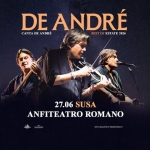 Cristiano De André • Susa (TO) @ Anfiteatro Romano, 27/06/2026 Potrebbe essere un'immagine raffigurante il seguente testo "DE ANDRE CANTA CANTADEANDRE DE INDRE BEST BESTOFTOUR2026 OF TOUR 2026 27.06SUSA 27.06 SUSA ANFITEATROROMANO ANFITEATRO ROMANO תעל"יזדישדהשיזה"