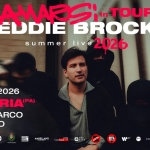 EDDIE BROCK | @Bagheria, Piccolo Parco Urbano Potrebbe essere un'immagine raffigurante il seguente testo "AMARS: in TOUR EDDIE BROCK summer live 2026 18 agosto 2026 BAGHERIA (PA) PICCOLO PARCO URBANO MAGELLANO ad החיררתת RTL 1 EBec3ppeK ASTOCONCINTI"