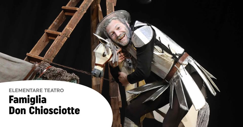 Evento Famiglia Don Chisciotte famiglie a teatro Locandina Famiglia Don Chisciotte famiglie a teatro - domenica 29 marzo ore 16:00 - 18:00