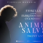 Fiorella Mannoia Potrebbe essere un disegno raffigurante il seguente testo "FIORELLAMANNOIA FIORELLA MANNOIA FIORELLA canta FABRIZIO De Andrè IVANO Fossali ΑΝΙΜΣ Σ SALVE TRENT'ANNI ANNI Friends&Partners OYA rilefrlendsandpartners.it ASSOCONCERTI"