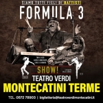 FORMULA 3 Formula 3 a Montecatini Terme (PT) il 3 ottobre 2026