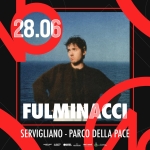 Fulminacci – 28.06.2026 – Servigliano, Parco della Pace – NOSOUND FEST Nessuna descrizione della foto disponibile.