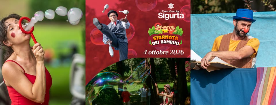 Evento Giornata Bambini Autunno 2026 Locandina Giornata Bambini Autunno 2026 - domenica 4 ottobre ore 10:00 - 18:00