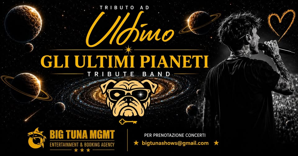 Evento Gli Ultimi Pianeti – Ultimo Tribute Live@Ristogrill Ca’ Fossa’, San Dona’ Di Piave (Ve) Locandina Gli Ultimi Pianeti – Ultimo Tribute Live@Ristogrill Ca’ Fossa’, San Dona’ Di Piave (Ve) - sabato 8 agosto ore 21:30 - 23:30